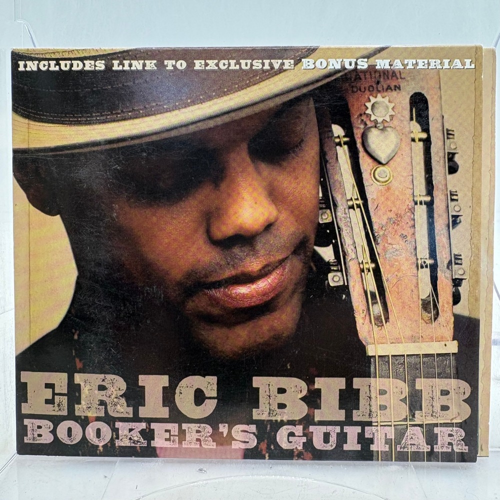 Eric Bibb Booker's Guitar CD‎ 2010 Telarc Blues Acoustic Delta Folk TEL-31756-02